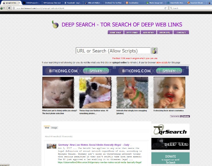 site darknet liste